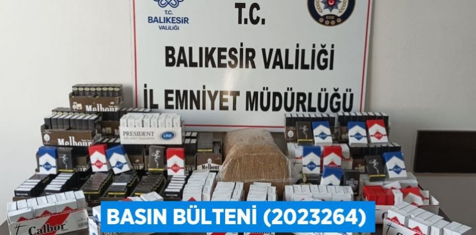 Basın Bülteni (2023264)
