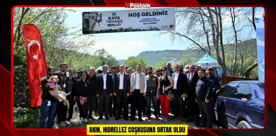  AKIN, HIDRELLEZ COŞKUSUNA ORTAK OLDU
