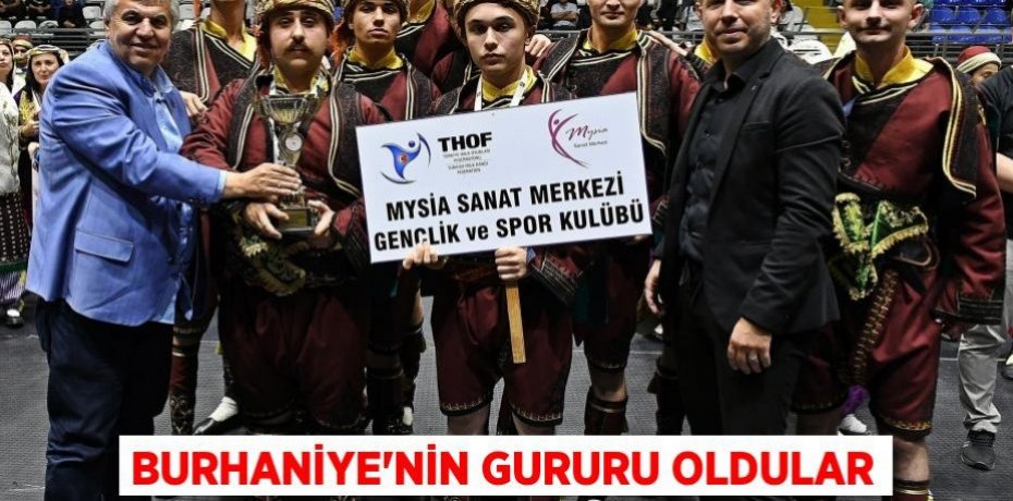 Burhaniye’nin gururu oldular