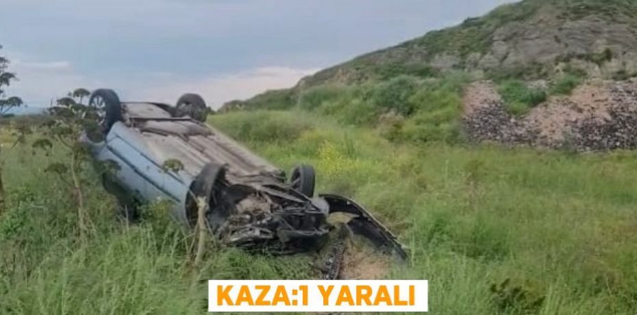 Kaza:1 yaralı