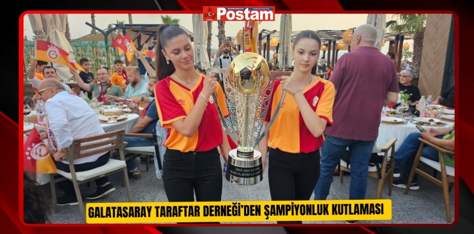 Galatasaray Taraftar Derneği’den şampiyonluk kutlaması  