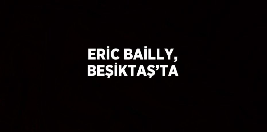 ERİC BAİLLY, BEŞİKTAŞ’TA