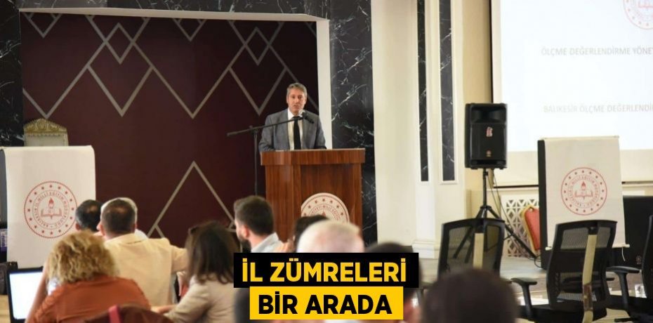İL ZÜMRELERİ BİR ARADA