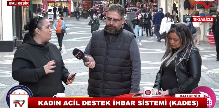KADIN ACİL DESTEK İHBAR SİSTEMİ KADES 3