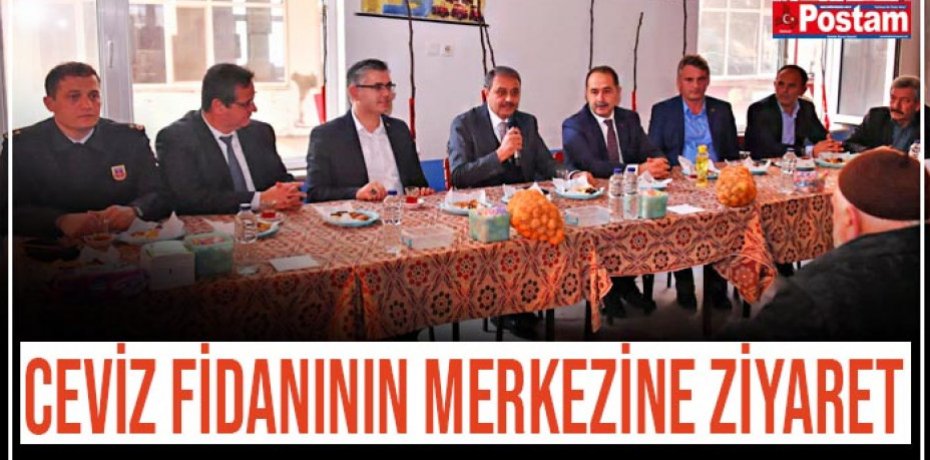 Ceviz Fidanının Merkezine Ziyaret