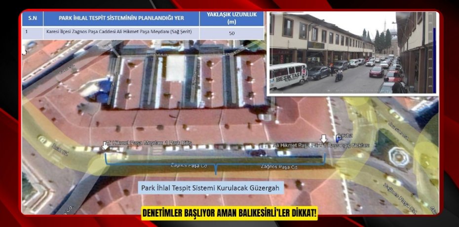 DENETİMLER BAŞLIYOR AMAN BALIKESİRLİ’LER DİKKAT!