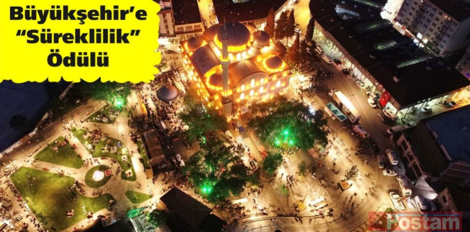 Büyükşehir’e “Süreklilik” Ödülü