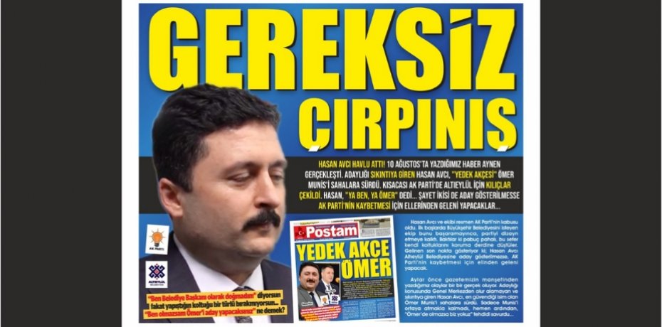 HASAN AVCI'NIN GEREKSİZ ÇIRPINIŞLARI!