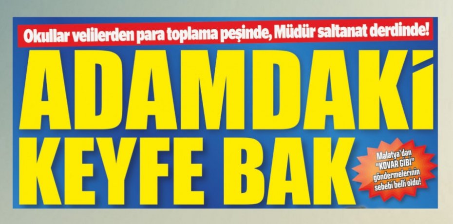 ADAMDAKİ KEYFE BAK!