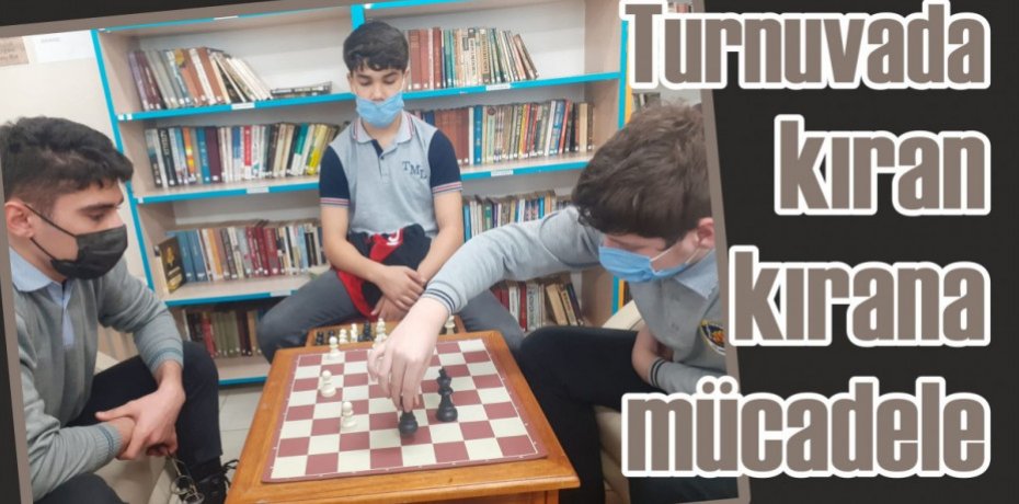 Turnuvada kıran kırana mücadele