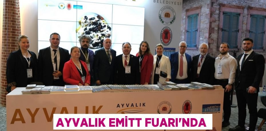 Ayvalık Emitt Fuarı'nda