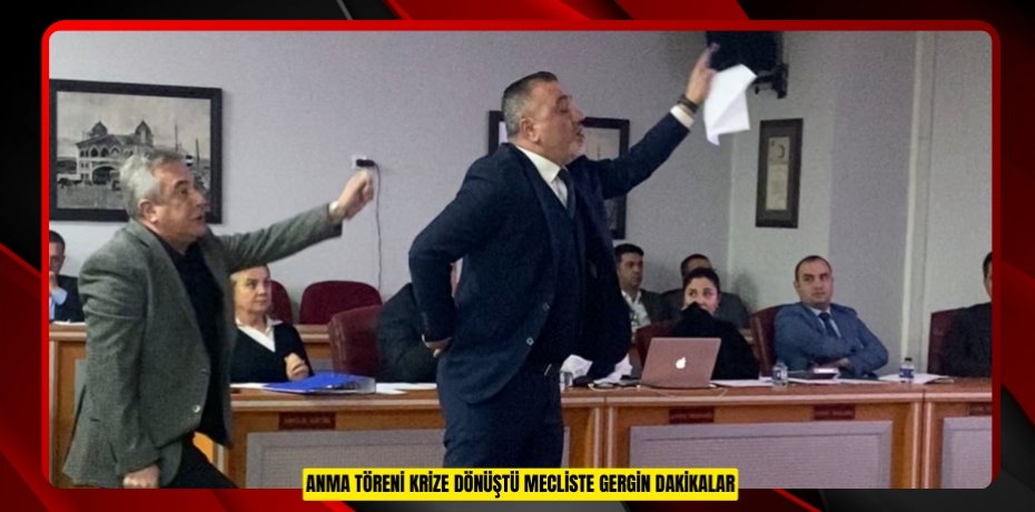Anma töreni krize dönüştü: Mecliste gergin dakikalar  