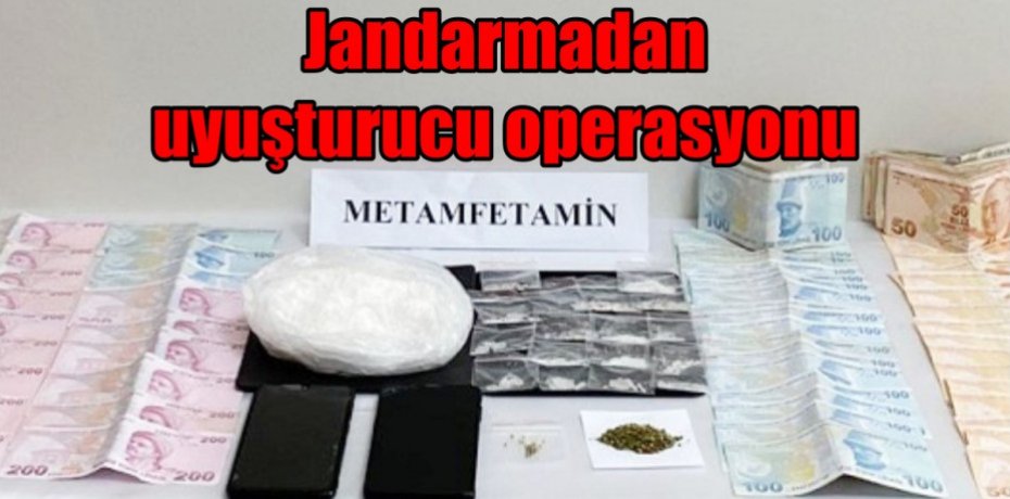 Jandarmadan uyuşturucu operasyonu