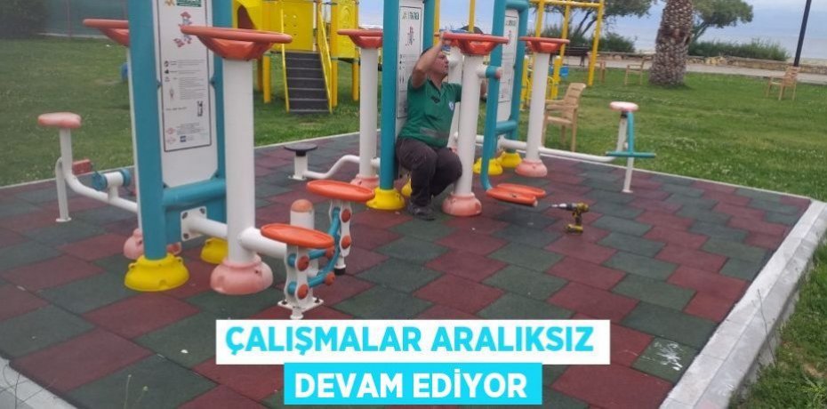 Çalışmalar aralıksız devam ediyor