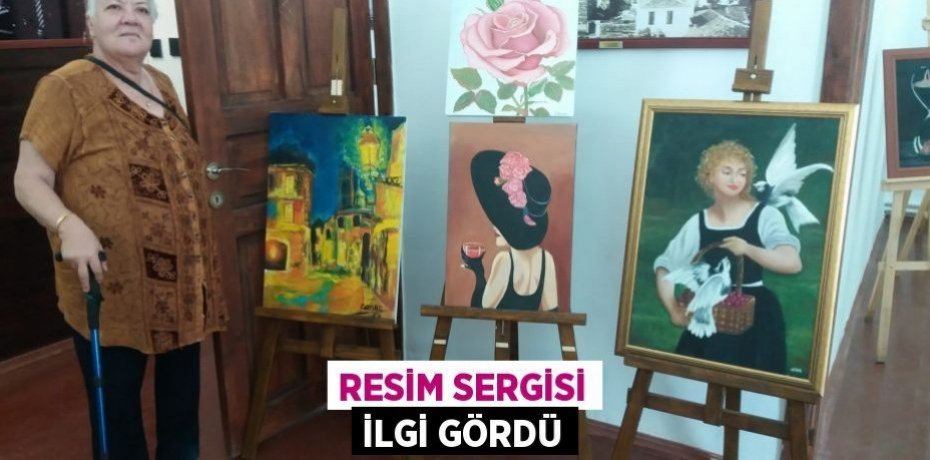 Resim sergisi ilgi gördü