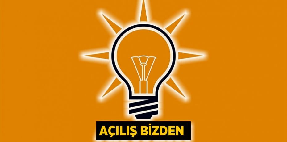 AÇILIŞ BİZDEN