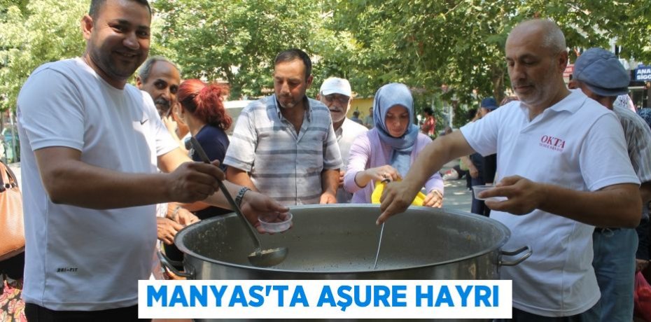 Manyas’ta aşure hayrı