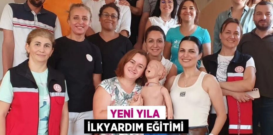 Yeni yıla ilkyardım eğitimi