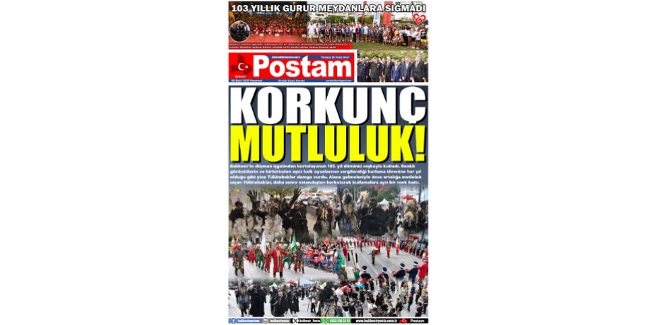 KORKUNÇ MUTLULUK!