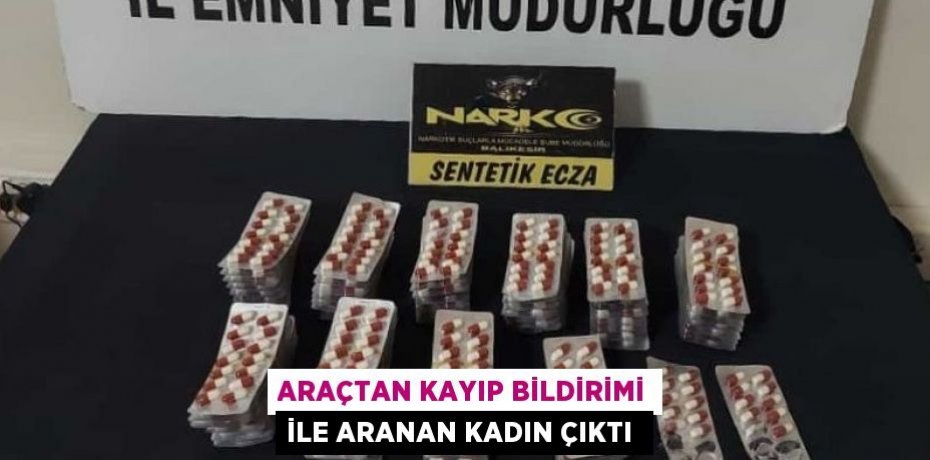 Araçtan kayıp bildirimi ile aranan kadın çıktı 