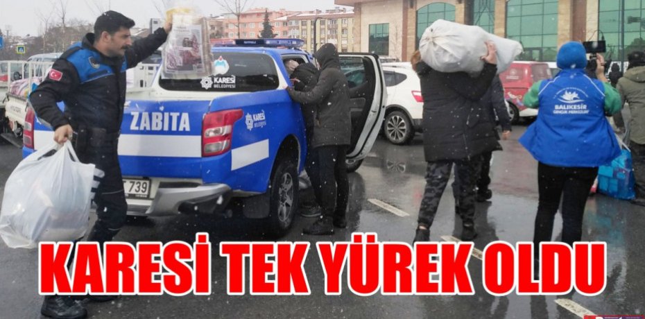 KARESİ TEK YÜREK OLDU