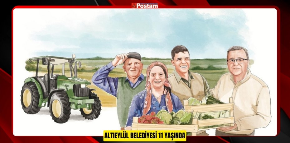 ALTIEYLÜL BELEDİYESİ 11 YAŞINDA