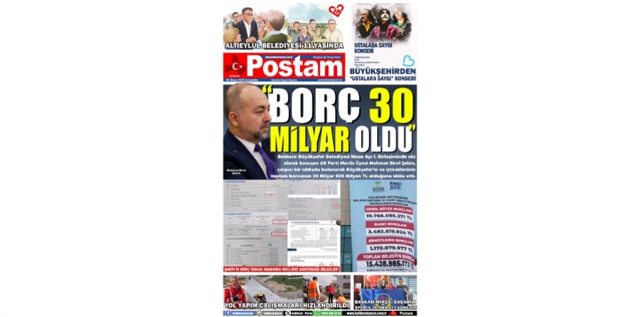 “BORÇ 30 MİLYAR OLDU”