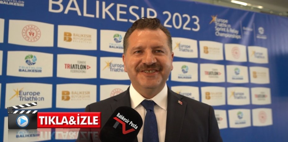 AVRUPA TRİATLON ŞAMPİYONASI BALIKESİR'DE GERÇEKLEŞTİ