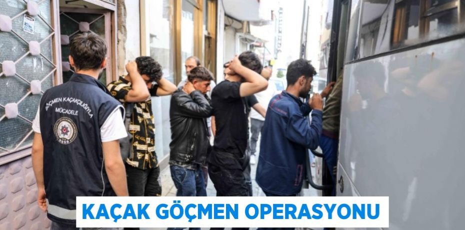 Kaçak göçmen operasyonu