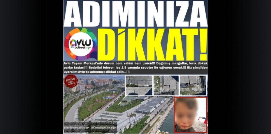 ADIMINIZA DİKKAT!