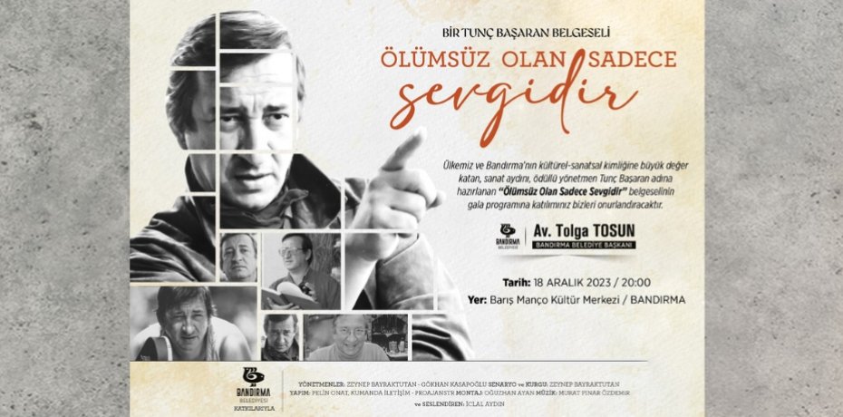 USTA YÖNETMENE SAYGI GECESİ