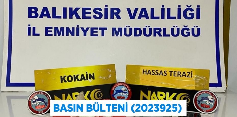 Basın Bülteni (2023925)