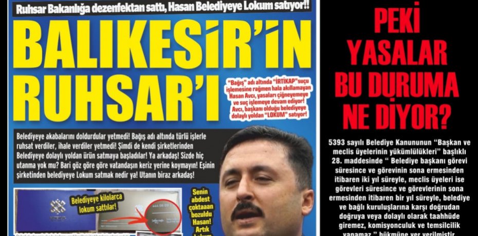 BALIKESİR'İN RUHSAR'I HASAN AVCI