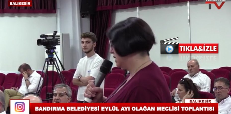 BANDIRMA BELEDİYESİ EYLÜL AYI OLAĞAN MECLİSİ TOPLANTISI