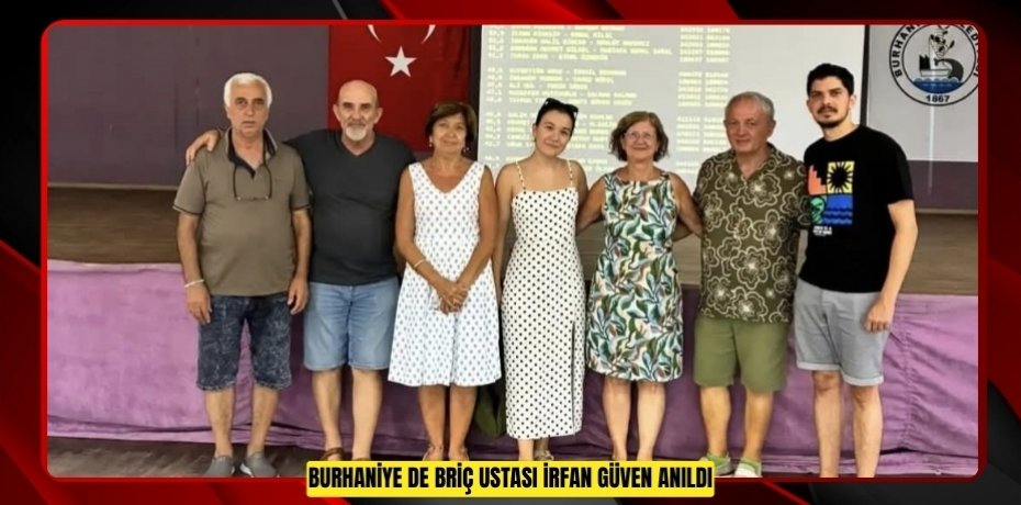 Burhaniye de briç ustası İrfan Güven anıldı  