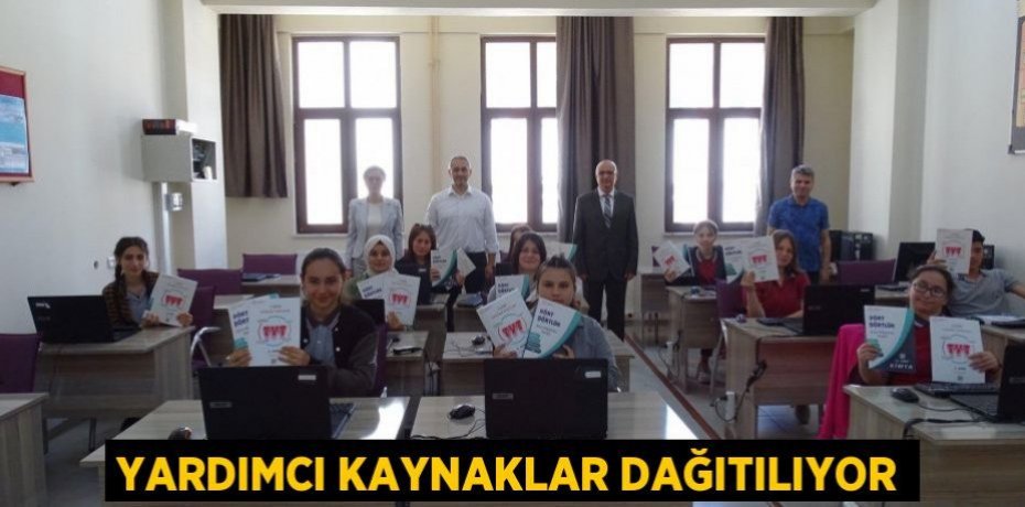 Yardımcı kaynaklar dağıtılıyor
