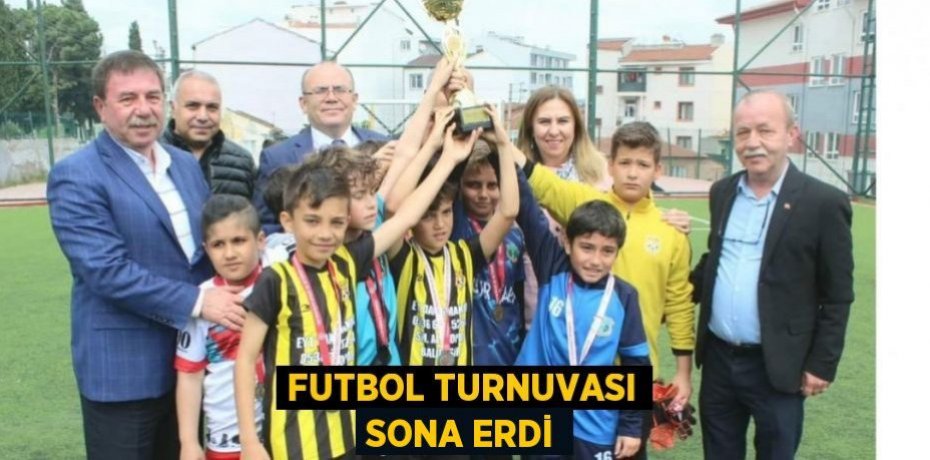 Futbol turnuvası sona erdi