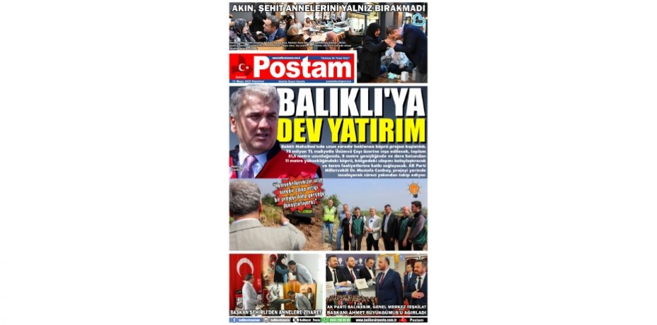 BALIKLI'YA DEV YATIRIM