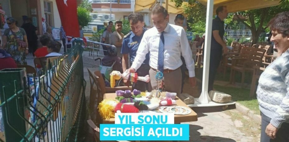 Yıl sonu sergisi açıldı