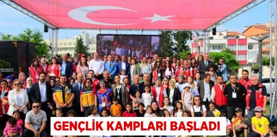 Gençlik kampları başladı