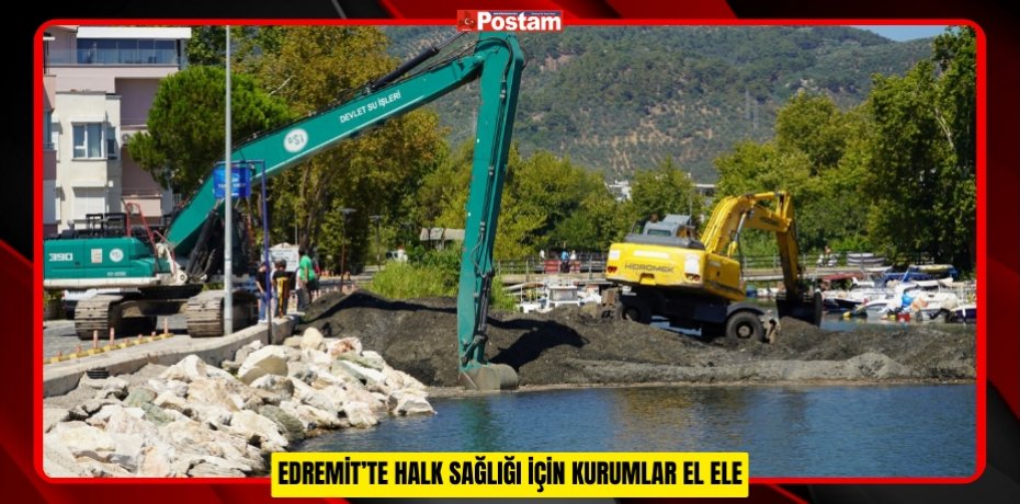 EDREMİT’TE HALK SAĞLIĞI İÇİN KURUMLAR EL ELE