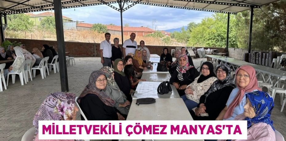 Milletvekili Çömez Manyas'ta