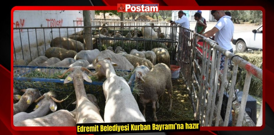 Edremit Belediyesi Kurban Bayramı’na hazır