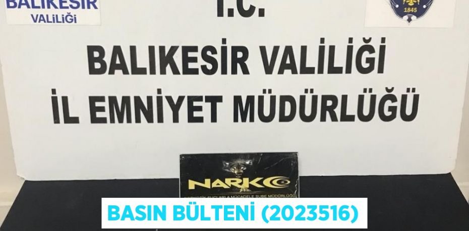 Basın Bülteni (2023516)