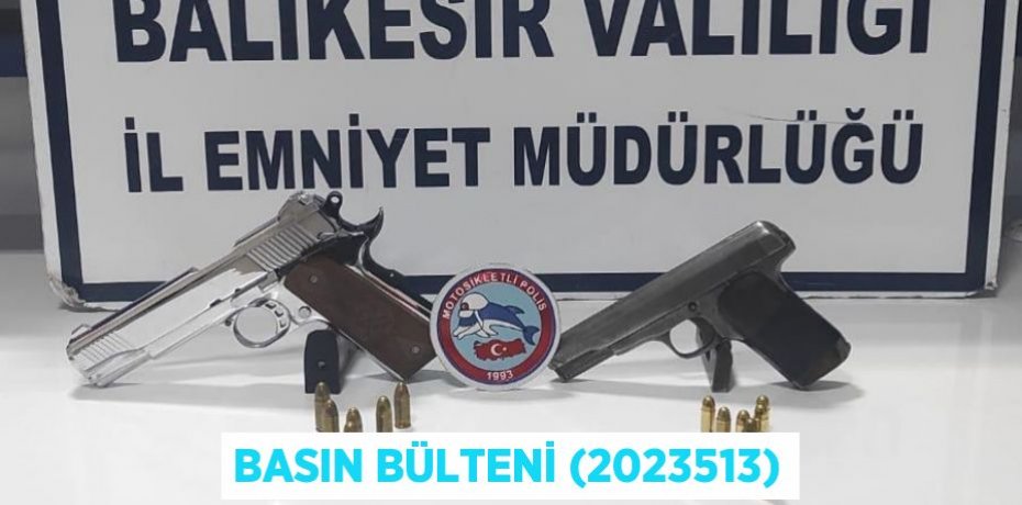 Basın Bülteni (2023513)