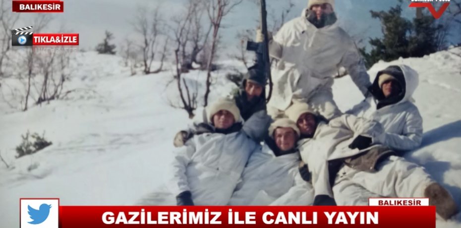 GAZİLERİMİZ İLE CANLI YAYIN