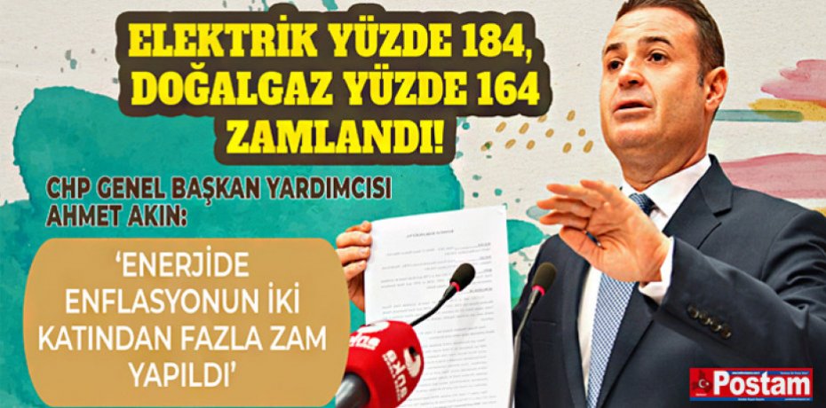 2022’NİN ZAM ŞAMPİYONU ENERJİ FATURALARI OLDU