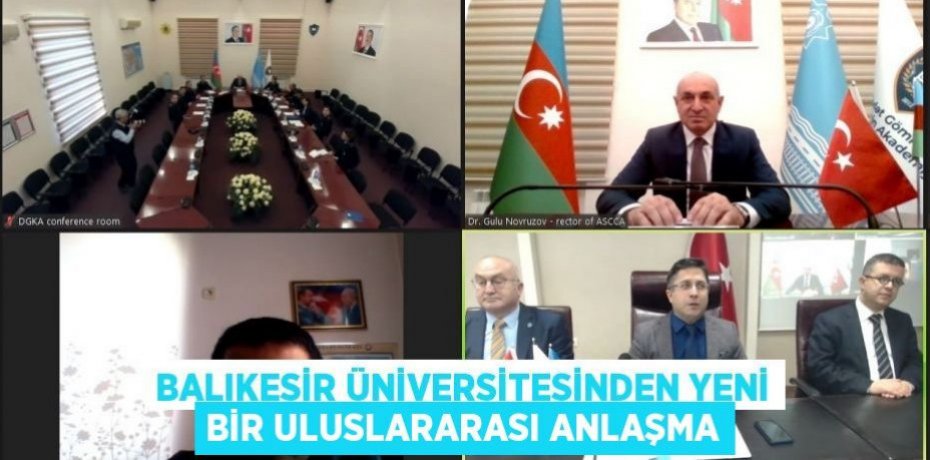 Balıkesir Üniversitesinden Yeni Bir Uluslararası Anlaşma