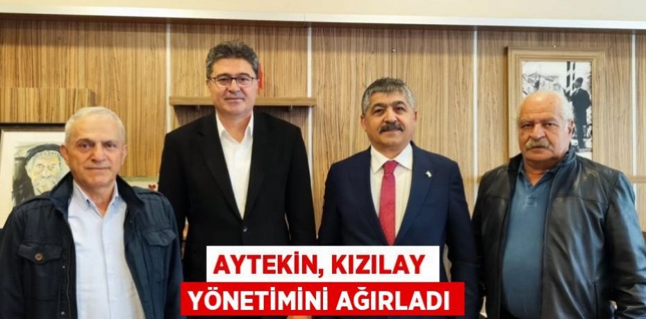 AYTEKİN, KIZILAY YÖNETİMİNİ AĞIRLADI