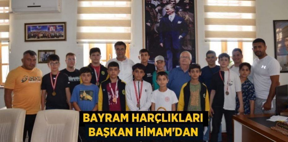 Bayram harçlıkları Başkan Himam'dan
